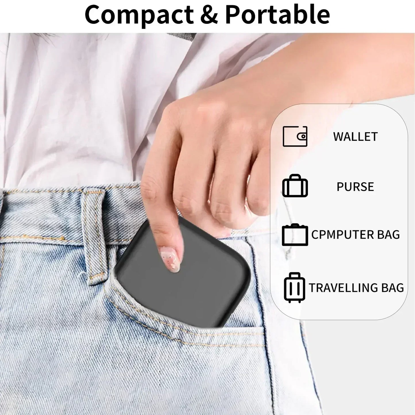 USB Type C To USB C Cable 60W 4 In 1 Mini Data Cable Set Storage Box Fast Charging Charger Mobile Phone Holder For Samsung
