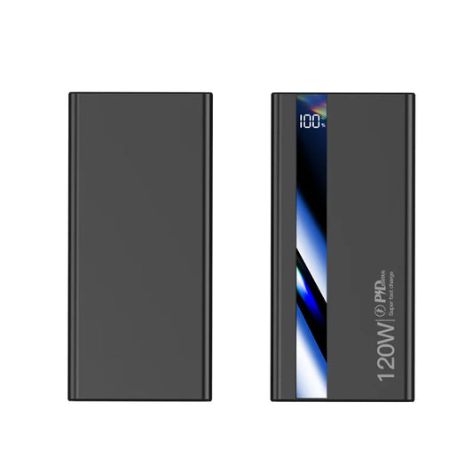 Large capacity 10000 mAh 120W fast power bank mobile power flash charging