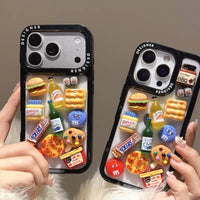 3D drip glue South Korea Wine Bottle Fun Phone Case For iPhone 17 ProMAX 16 15 14 13 Pro Max 14 15 16 Plus 17Air Protective Case