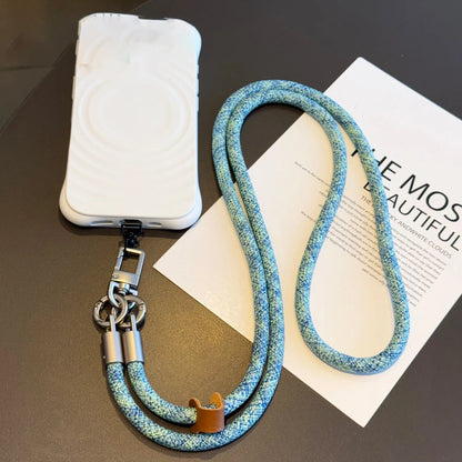 1pcs Crossbody Lanyard Necklace Strap Universal Mobile Phone Adjustment Long Hanging Rope With Clip Anti-Lost Lanyard