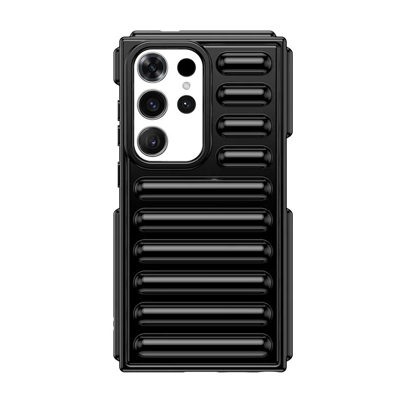 Air Cushion capsule shockproof phone case for Samsung Galaxy S25 S24 ultra Fe plus A55 A36 A26 A16 A05 armour protective cover