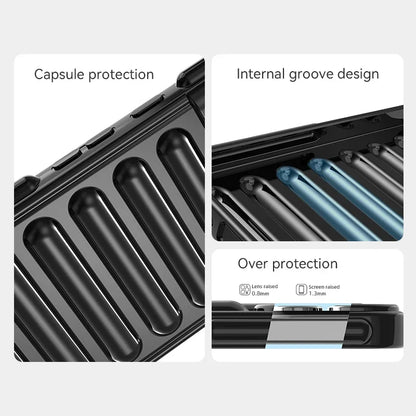Air Cushion capsule shockproof phone case for Samsung Galaxy S25 S24 ultra Fe plus A55 A36 A26 A16 A05 armour protective cover
