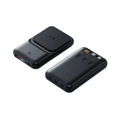 For 10000mAh 15W Fast Charger Wireless Magnetic Power Bank Portable Battery