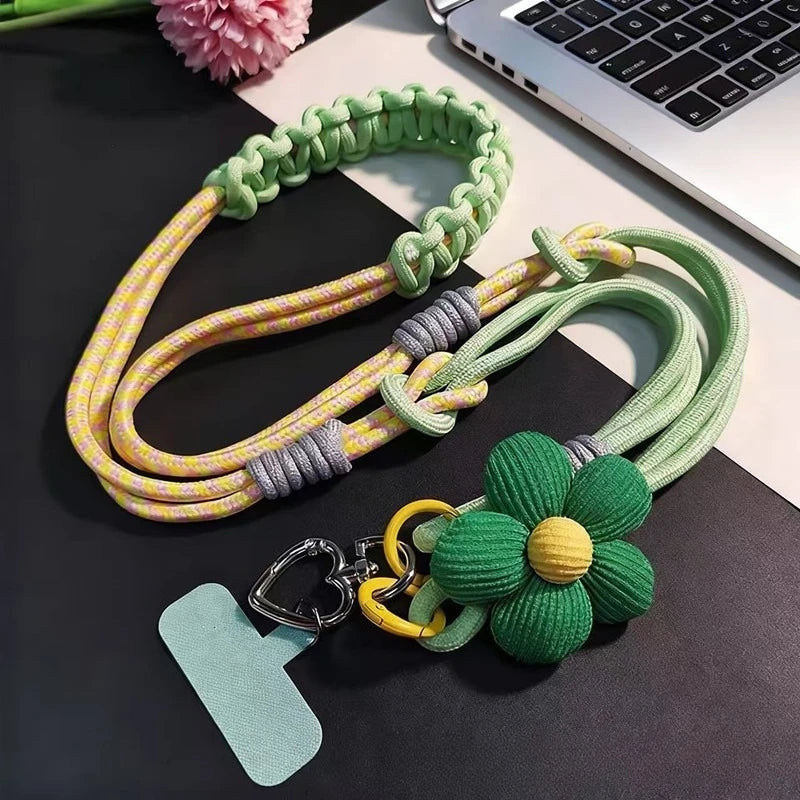 Long Mobile Phone Lanyard: Crossbody or Shoulder Style; Multifunctional, Thickened Handle; Neck Strap Keychain