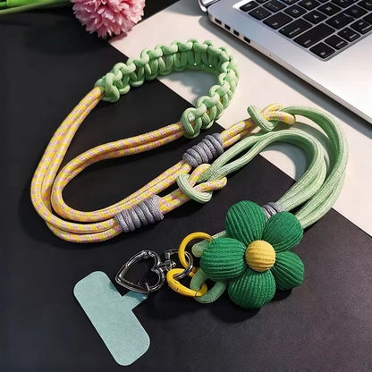 Long Mobile Phone Lanyard: Crossbody or Shoulder Style; Multifunctional, Thickened Handle; Neck Strap Keychain