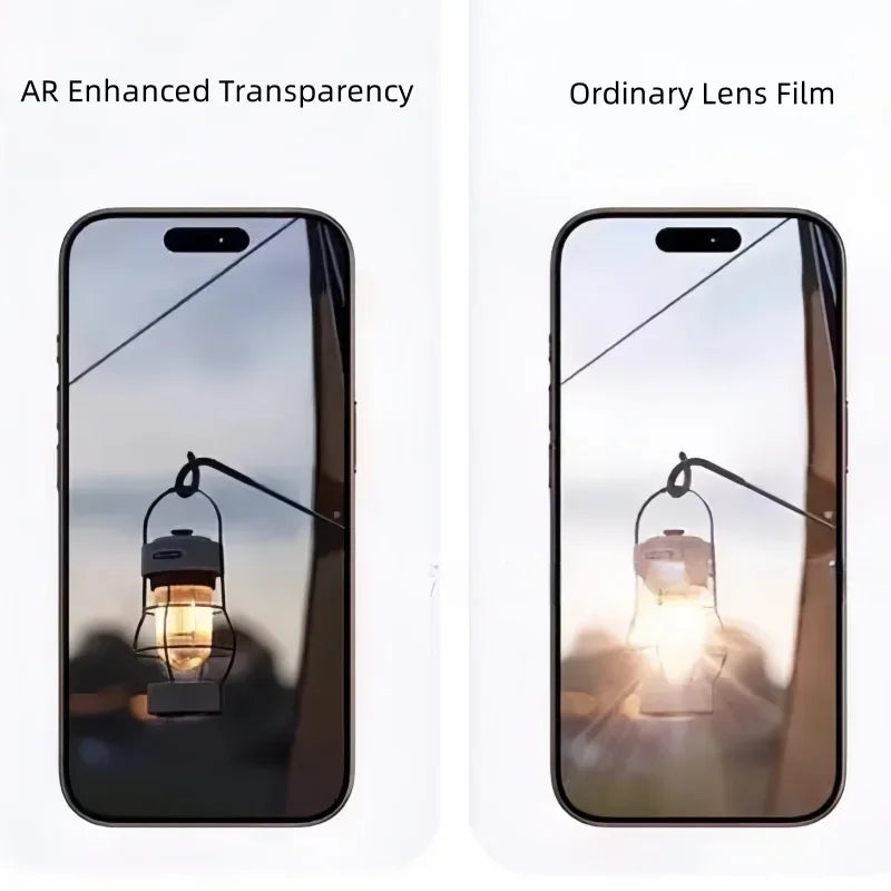 Optik Pro Lens Protection For iPhone 16 15 17 14 Pro Max Plus Camera Lens Protector Tempered Glass Film Full Cover Cap Two-tone