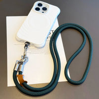 1pcs Crossbody Lanyard Necklace Strap Universal Mobile Phone Adjustment Long Hanging Rope With Clip Anti-Lost Lanyard