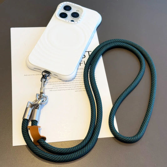 1pcs Crossbody Lanyard Necklace Strap Universal Mobile Phone Adjustment Long Hanging Rope With Clip Anti-Lost Lanyard