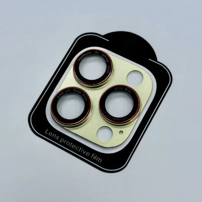 Optik Pro Lens Protection For iPhone 16 15 17 14 Pro Max Plus Camera Lens Protector Tempered Glass Film Full Cover Cap Two-tone