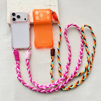The New Braided Lanyard Phone Case Is Suitable For iPhone 17 Pro Max Strap 17 Pro Crossbody Long Rope Air Drop Protection Case