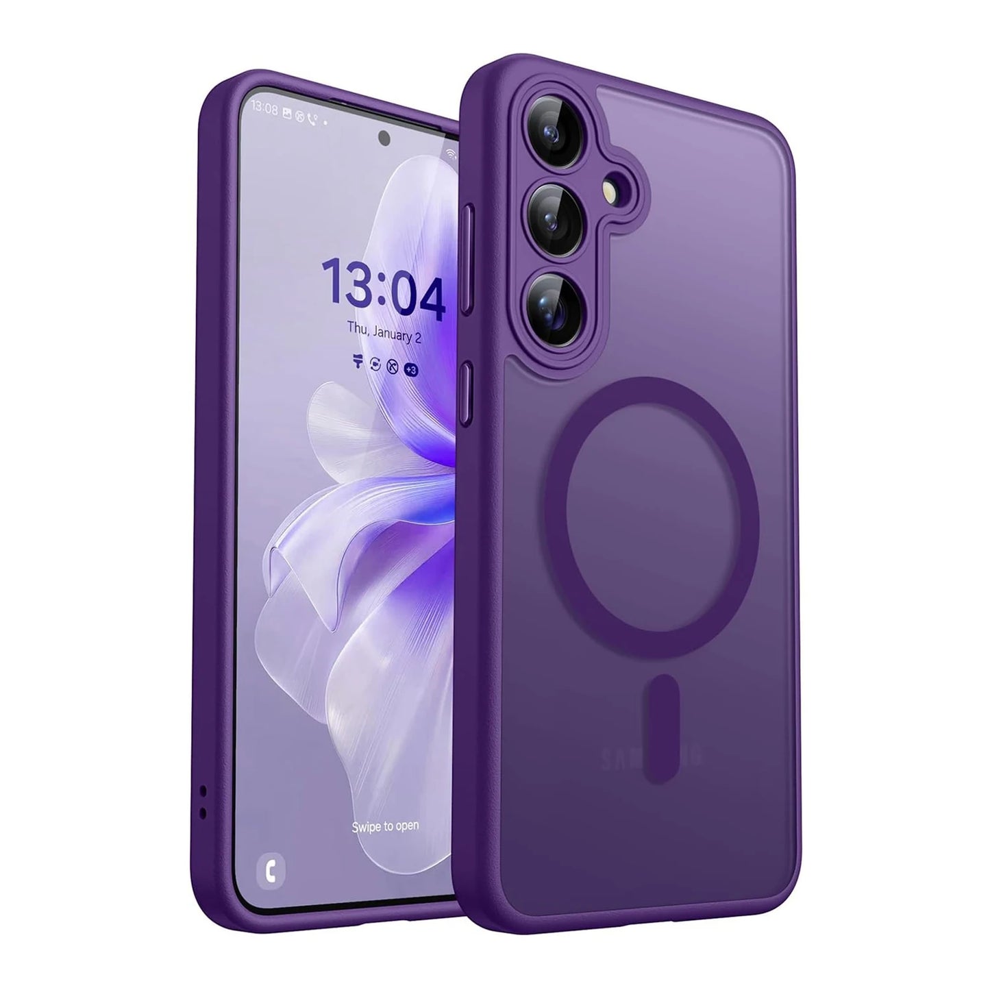 Luxury Matte Case For Samsung Galaxy A57 A56 A17 A36 A16 A36 A37 5G S26 S25 S24 Ultra Plus FE S25Plus S24FE S25FE Magsafe Cover