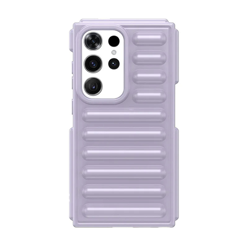 Air Cushion capsule shockproof phone case for Samsung Galaxy S25 S24 ultra Fe plus A55 A36 A26 A16 A05 armour protective cover