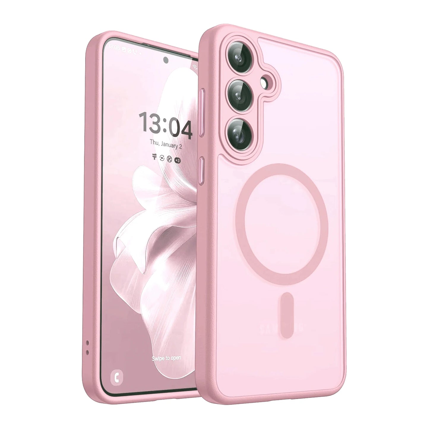 Luxury Matte Case For Samsung Galaxy A57 A56 A17 A36 A16 A36 A37 5G S26 S25 S24 Ultra Plus FE S25Plus S24FE S25FE Magsafe Cover