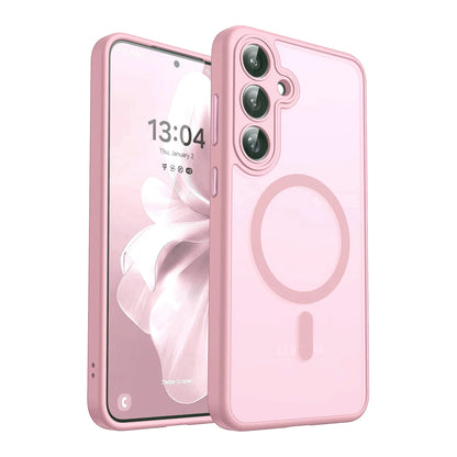 Luxury Matte Case For Samsung Galaxy A57 A56 A17 A36 A16 A36 A37 5G S26 S25 S24 Ultra Plus FE S25Plus S24FE S25FE Magsafe Cover