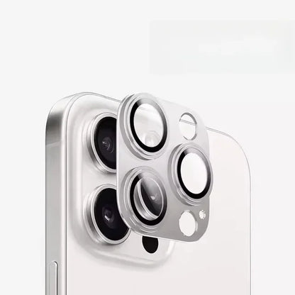 Alloy Camera Lens Protector For IPhone 16 Pro Max 15 Metal Case Tempered Glass Back Lens Cover Cap For Iphone 16pro Max