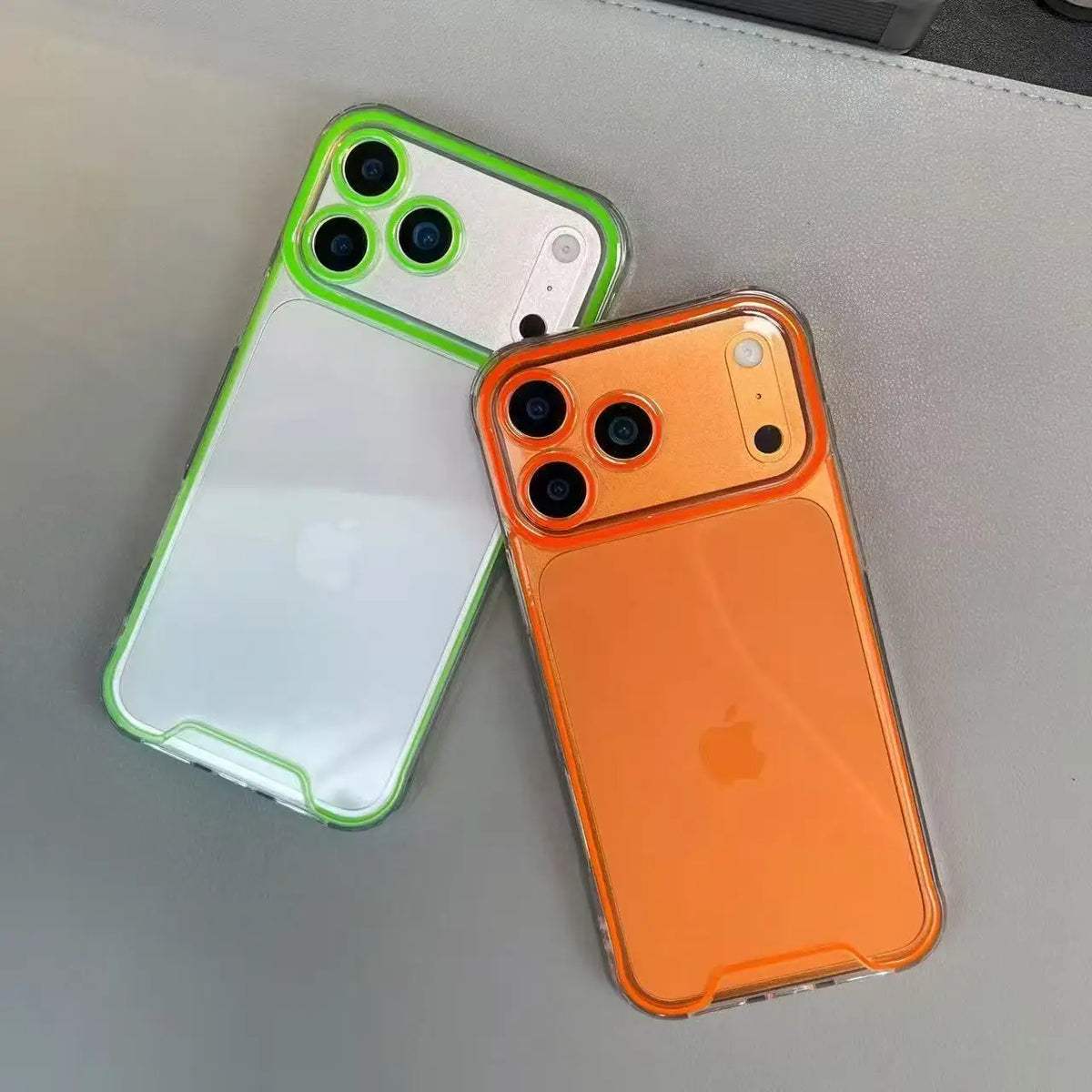 Night Lighting Soft Case For iPhone 17 Air 16 15 14 Plus 13 12 11 Pro Max Phone Luminous Clear Silicone Shockproof Cover Funda