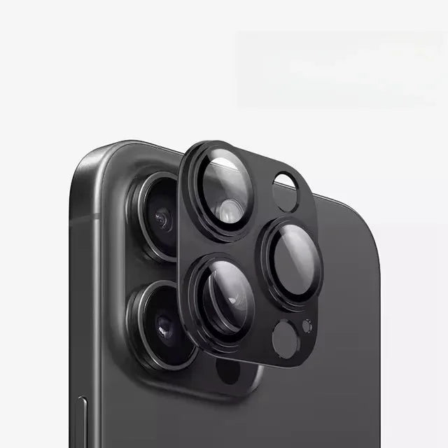 Alloy Camera Lens Protector For IPhone 16 Pro Max 15 Metal Case Tempered Glass Back Lens Cover Cap For Iphone 16pro Max