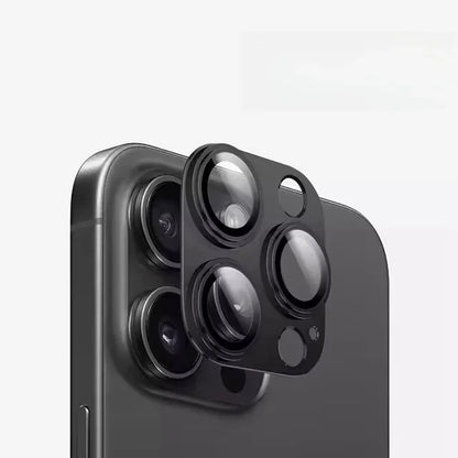 Alloy Camera Lens Protector For IPhone 16 Pro Max 15 Metal Case Tempered Glass Back Lens Cover Cap For Iphone 16pro Max
