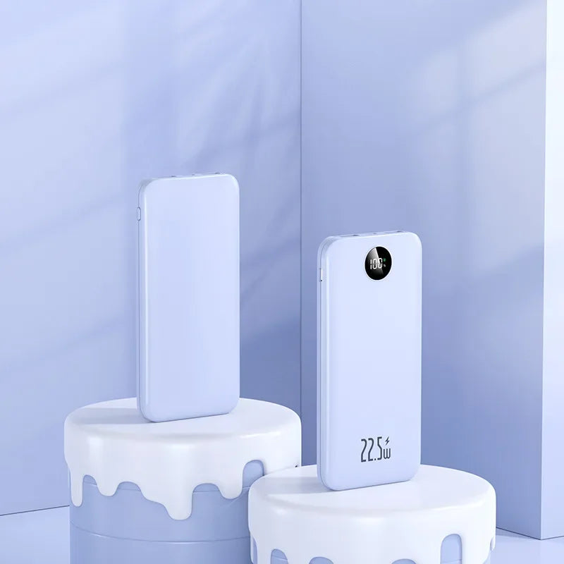PD22.5W Super Fast Charging Power Bank 10000mAh, Portable Compact External Battery Pack for iPhone 15 14 13 Samsung Xiaomi