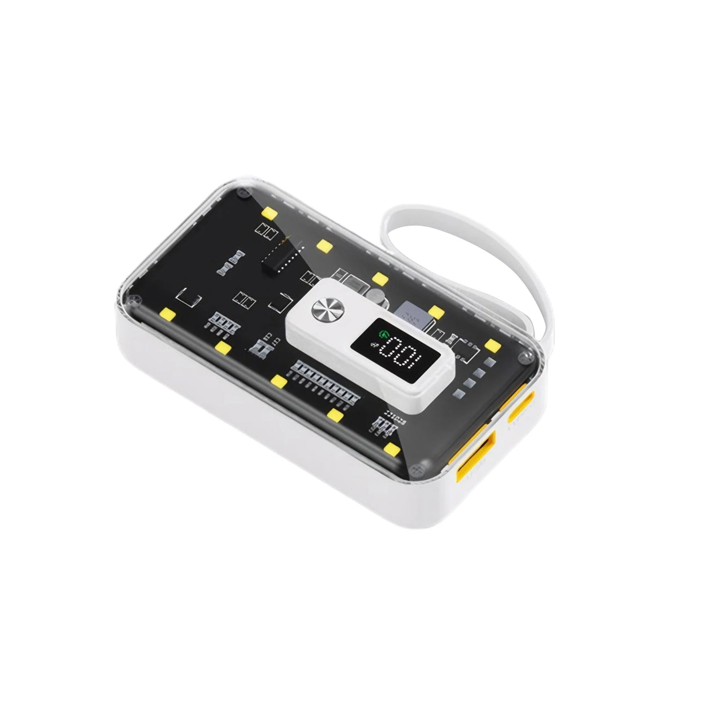 21700  Power Bank Cases Battery Storage Box Night Light USB Charge DIY Shell 21700 Battery Storage Box for iPhone Xiaomi