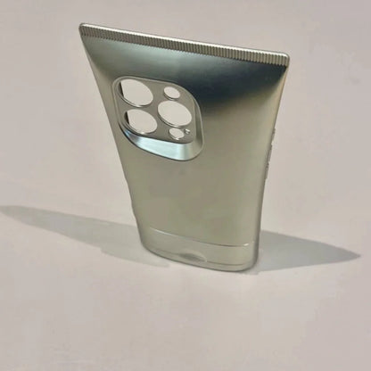 Three Dimensional Silver Facial Cleanser Suitable For Iphone 16 Pro Phone Case 15 14 All Inclusive Silicone 13 11 12