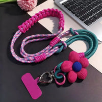 Long Mobile Phone Lanyard: Crossbody or Shoulder Style; Multifunctional, Thickened Handle; Neck Strap Keychain