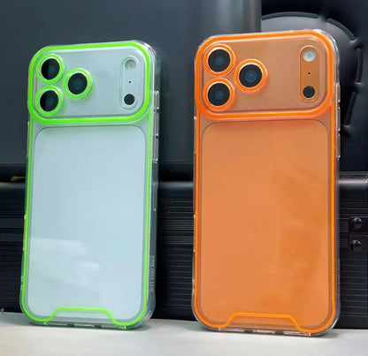 Night Lighting Soft Case For iPhone 17 Air 16 15 14 Plus 13 12 11 Pro Max Phone Luminous Clear Silicone Shockproof Cover Funda