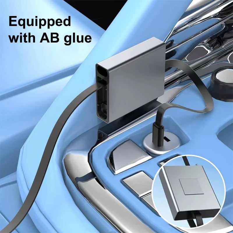 Pd Fast Charging Compatible With Smartphones/Laptops Type-C Single-Pull Data Cable 66W Unidirectional Retractable Charging Cable