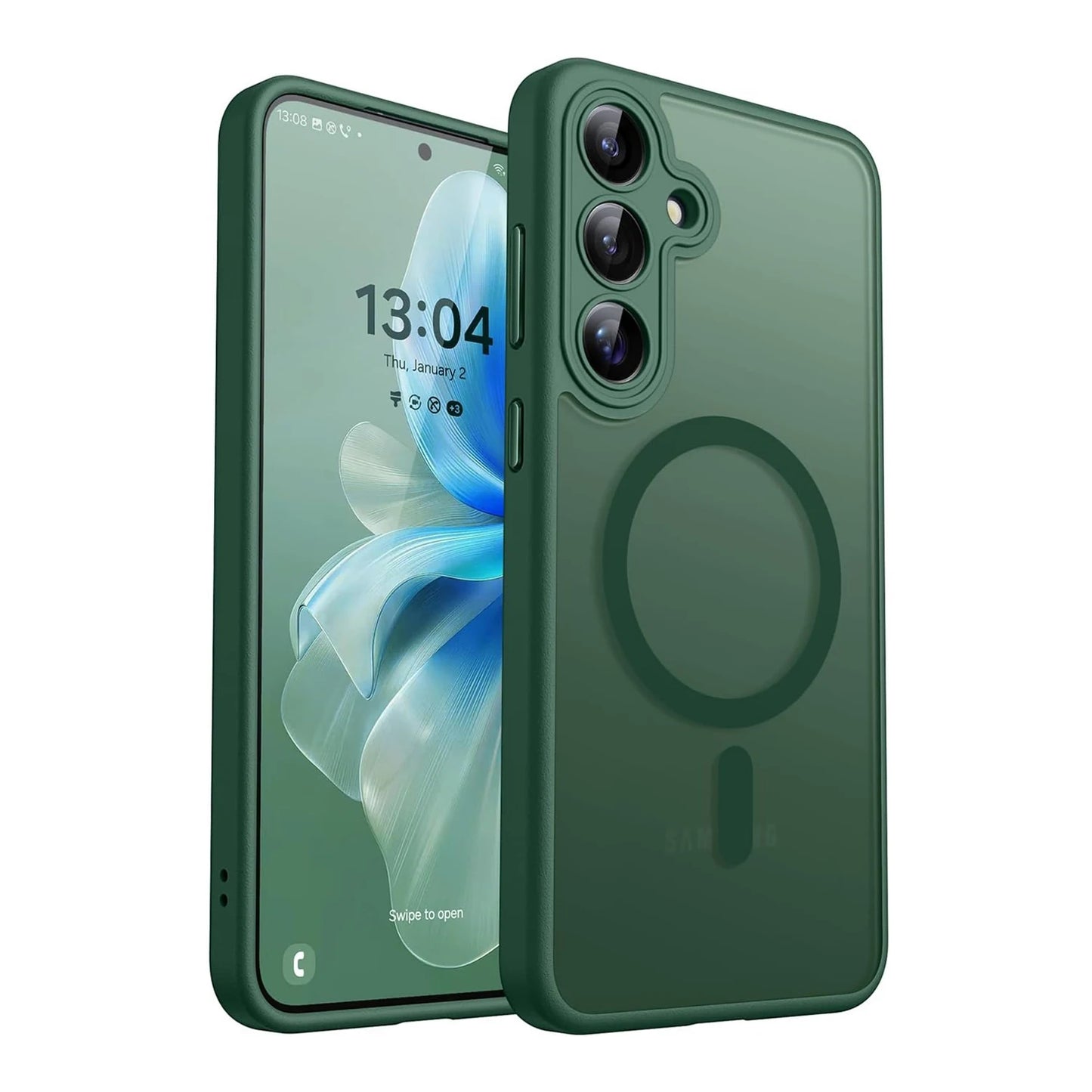 Luxury Matte Case For Samsung Galaxy A57 A56 A17 A36 A16 A36 A37 5G S26 S25 S24 Ultra Plus FE S25Plus S24FE S25FE Magsafe Cover