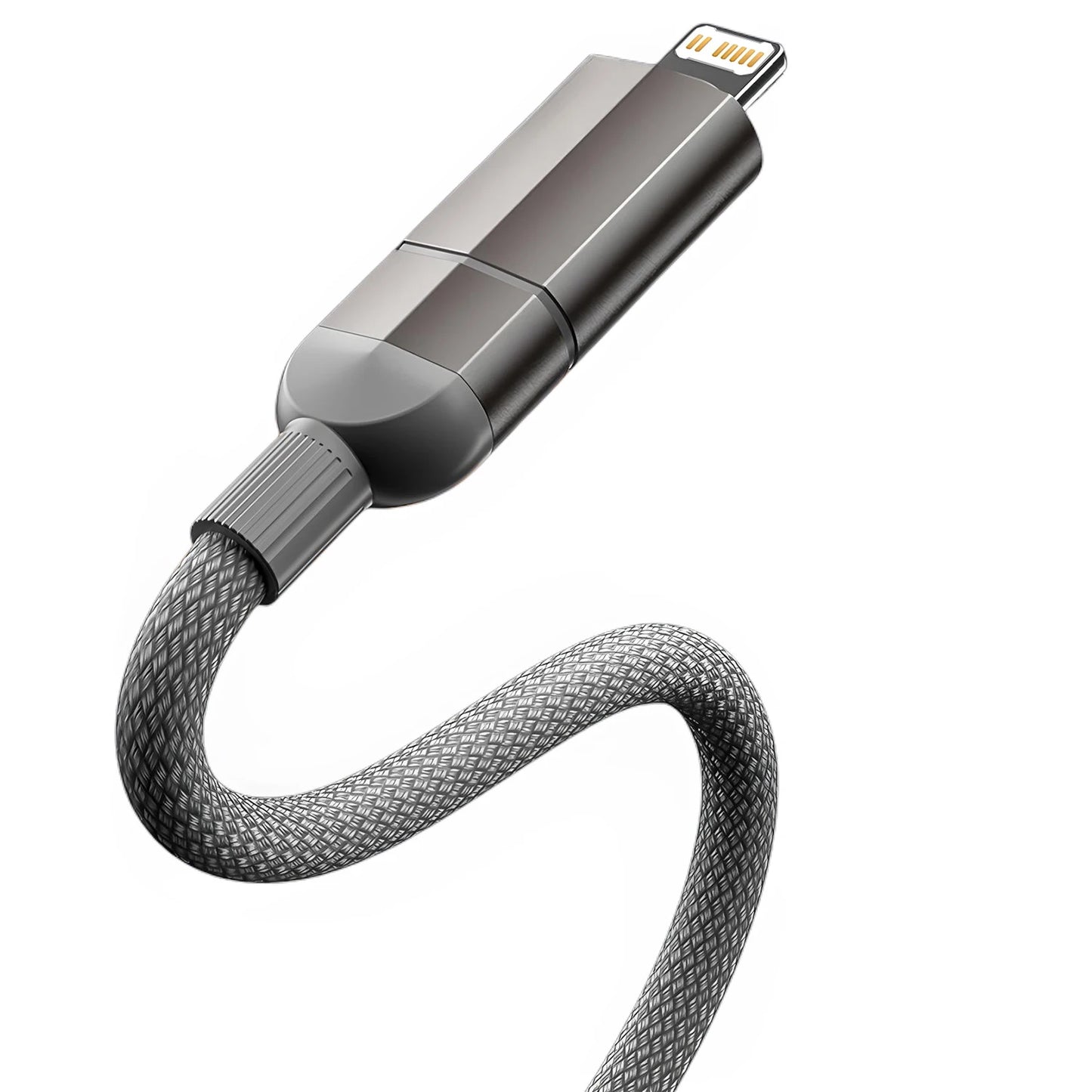 Max240W 2 IN 2 PD USB to Type-C Fast Charge Cable LED Digital Display Celltphone Charge Data Line for iPhone 17 16 15 14 Xiaomi