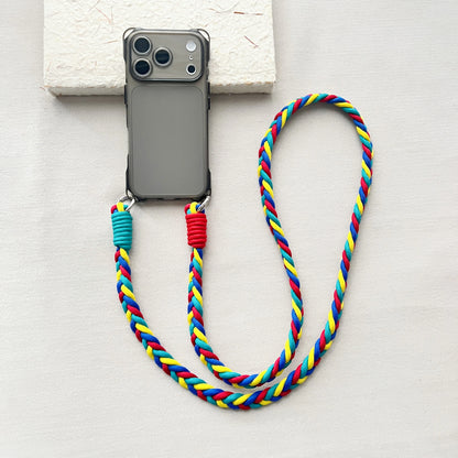 The New Braided Lanyard Phone Case Is Suitable For iPhone 17 Pro Max Strap 17 Pro Crossbody Long Rope Air Drop Protection Case