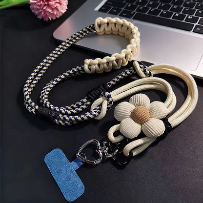 Long Mobile Phone Lanyard: Crossbody or Shoulder Style; Multifunctional, Thickened Handle; Neck Strap Keychain
