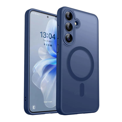 Luxury Matte Case For Samsung Galaxy A57 A56 A17 A36 A16 A36 A37 5G S26 S25 S24 Ultra Plus FE S25Plus S24FE S25FE Magsafe Cover