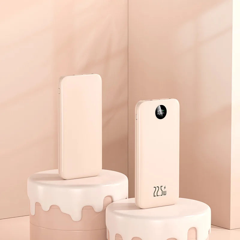 PD22.5W Super Fast Charging Power Bank 10000mAh, Portable Compact External Battery Pack for iPhone 15 14 13 Samsung Xiaomi