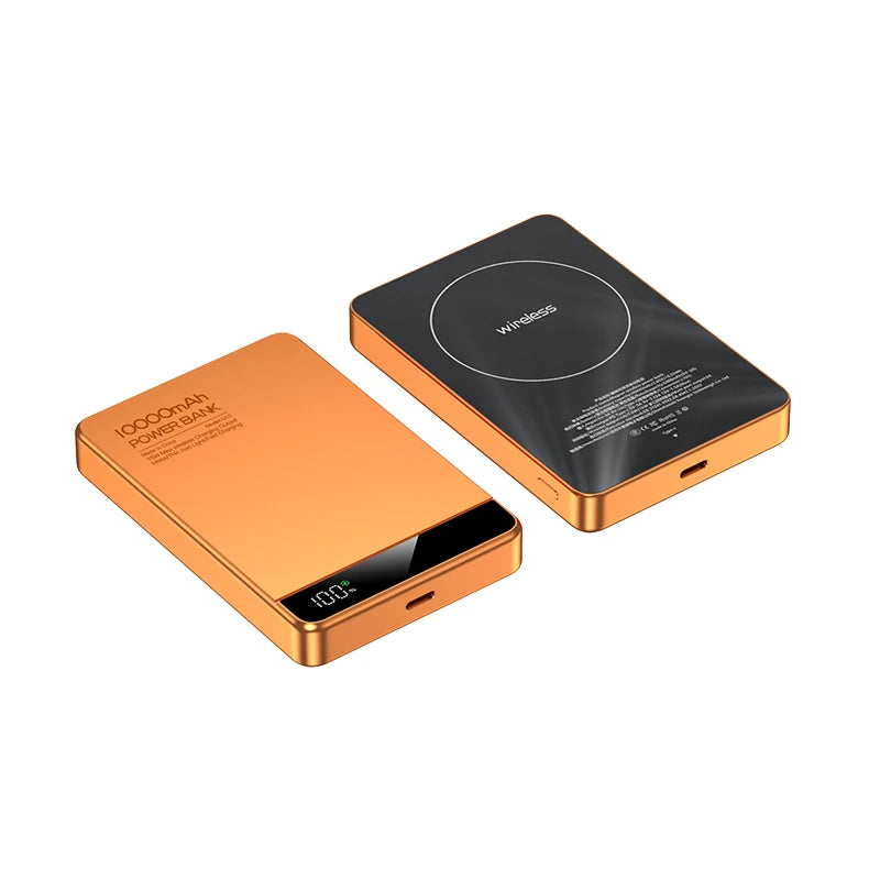 10000mAh Power Bank Super Fast PD20W Charging Magnetic Qi Wireless Charger for Magsafe iPhone 17 16 15 14 13 12 Samsung Xiaomi