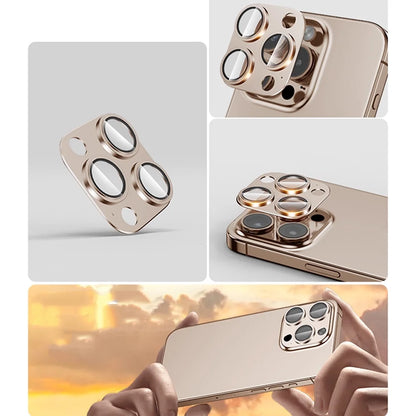 Armor Camera Lens Protector Film For iPhone 11 12 13 14 15 Pro Max 15Plus  Metal Case Ring Back Lens Tempered Glass Lens Film