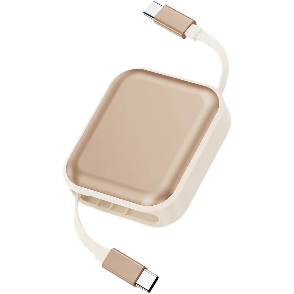 Scalable Data Cable 240W Dual Type-C Retractable Fast Charging Cable For Laptop Phone Tablet With PD Phone Accessories