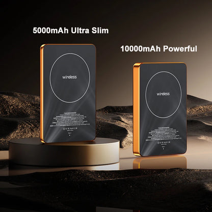 10000mAh Power Bank Super Fast PD20W Charging Magnetic Qi Wireless Charger for Magsafe iPhone 17 16 15 14 13 12 Samsung Xiaomi
