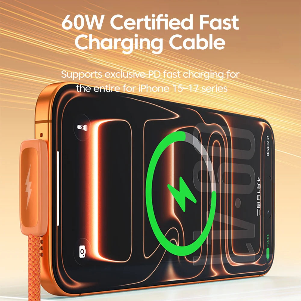 60w Dual Type-C Cable USB C to USB C Fast Charging Elbow Data Transmission Line For iPhone 15-17 Xiaomi Huawei Samsung Cellphone